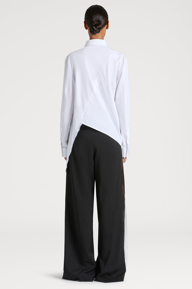 Ports 1961 No. 10 ~ IRREGULAR WHITE SHIRT 110-OPTIC WHITE