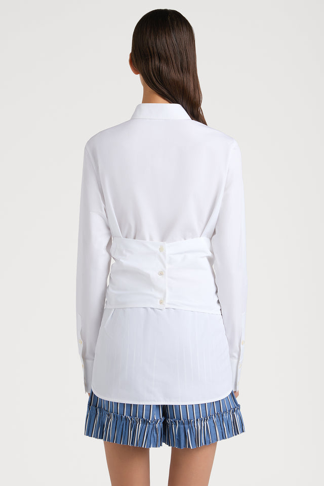 Ports 1961 No. 10 ~ SIGNATURE PORTS 1961 WRAP SHIRT 110-WHITE