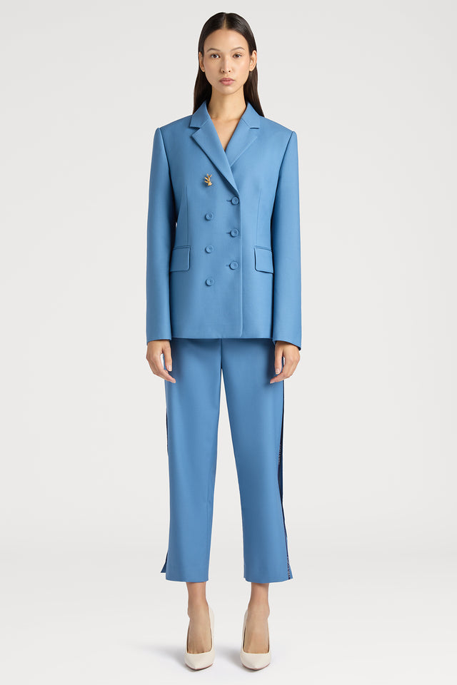 Ports 1961 OPULENT PORTS 1961 BLAZER IN CERULEAN 836-CERULEAN