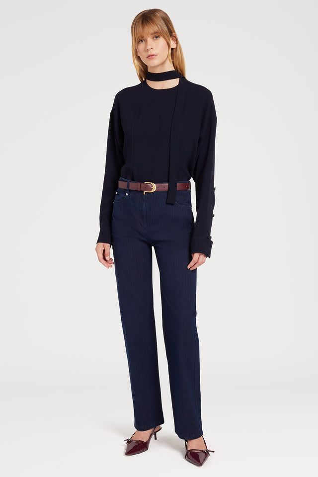 Ports 1961 ALL-DAY NAVY BLOUSE 899-NAVY