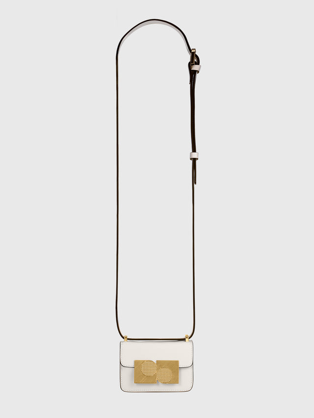 ports 1961 ANOUK BAG IN WHITE WHITE