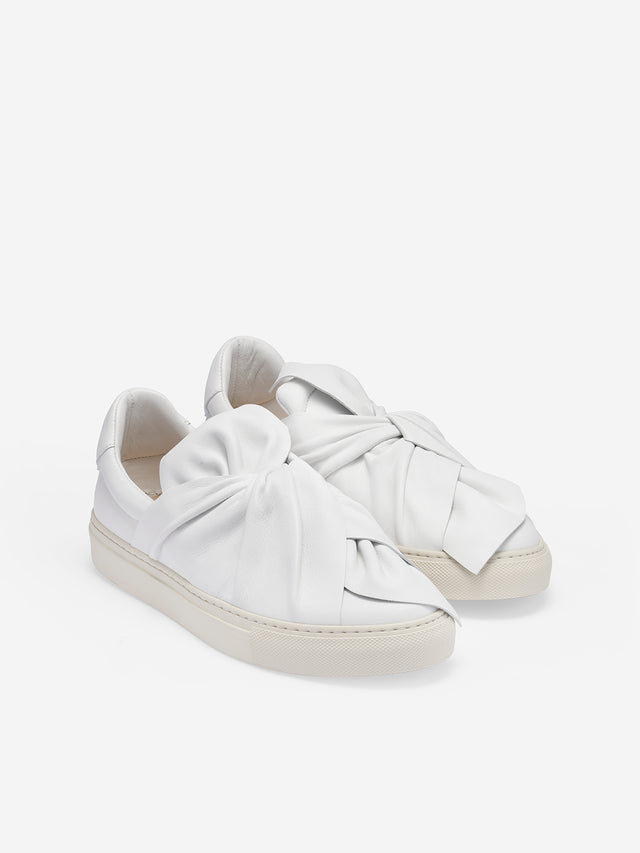 Ports 1961 BEE SNEAKERS IN WHITE WHITE