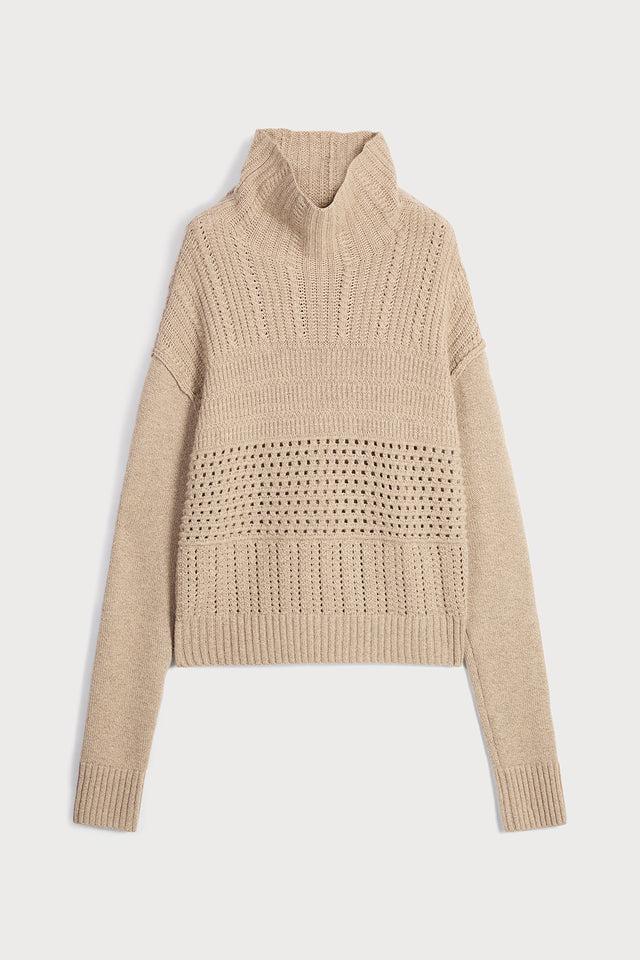 ports 1961 BEIGE CASHMERE KNITWEAR 548-CAMEL