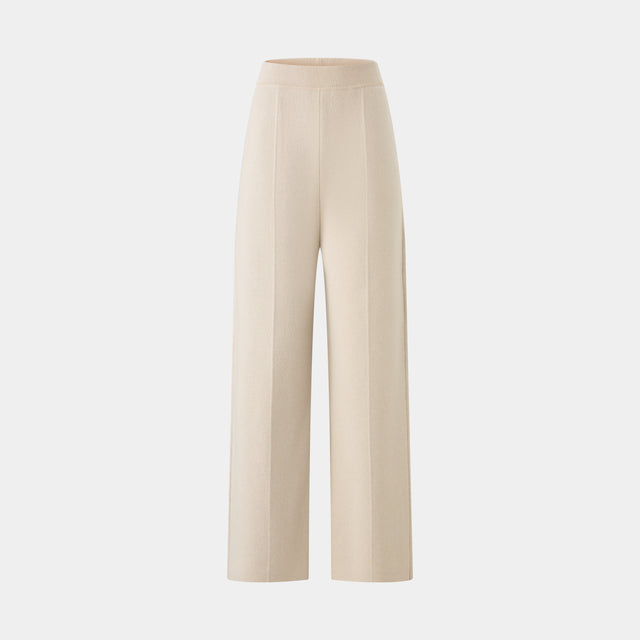 ports 1961 BEIGE WIDE-LEG PANTS PARCHMENT