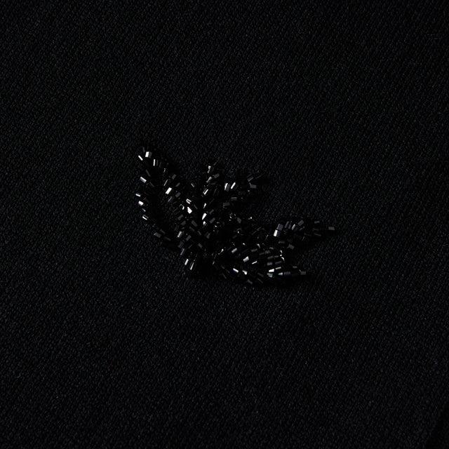 Ports 1961 BLACK BUTTONED CARDIGAN BLACK