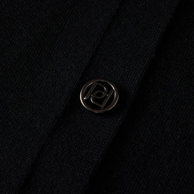 Ports 1961 BLACK BUTTONED CARDIGAN BLACK