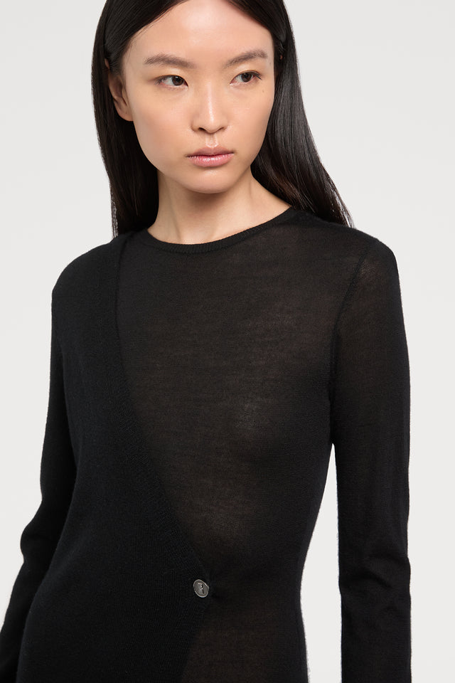 Ports 1961 BLACK CASHMERE DRESS 999-BLACK