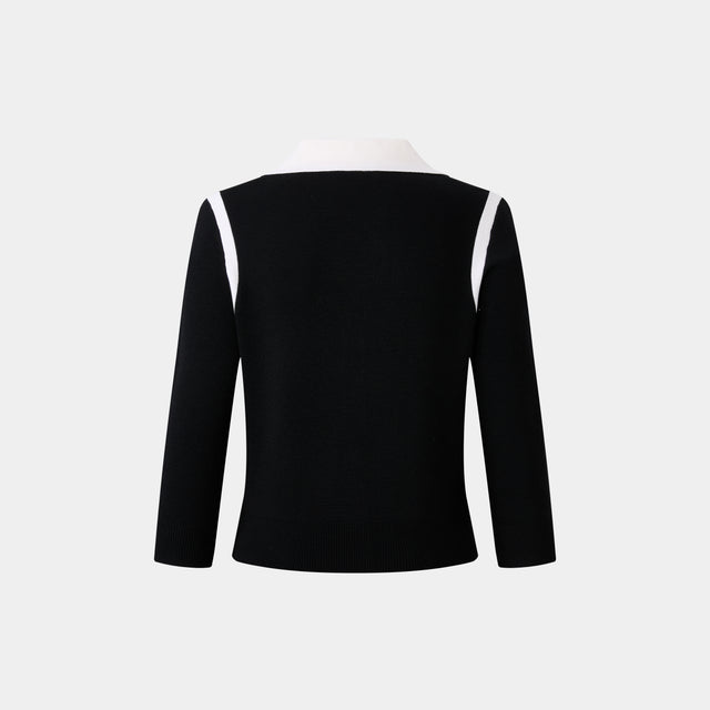 Ports 1961 BLACK RETRO POLO BLACK