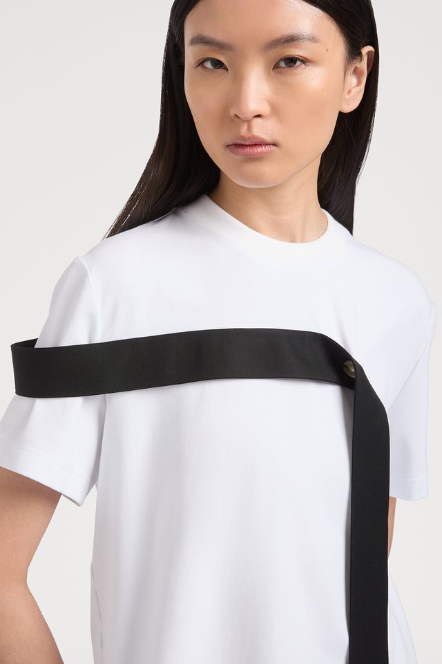 Ports 1961 BLACK TIE T-SHIRT 110-OPTIC WHITE