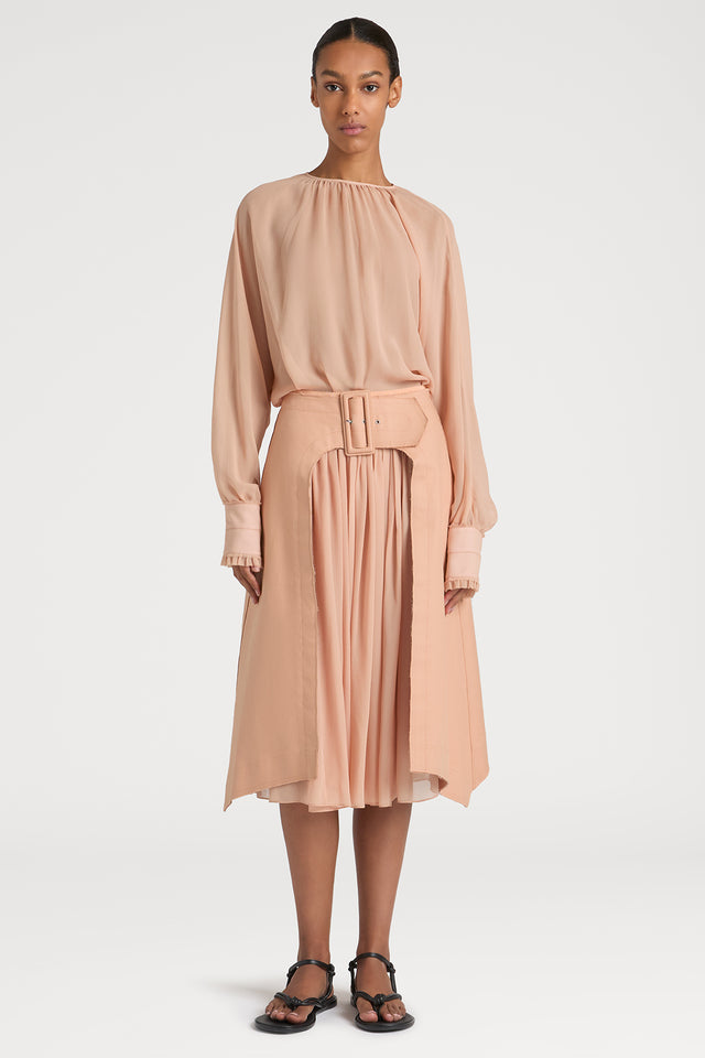 Ports 1961 BLUSH AURA BLOUSE 205-NUDE