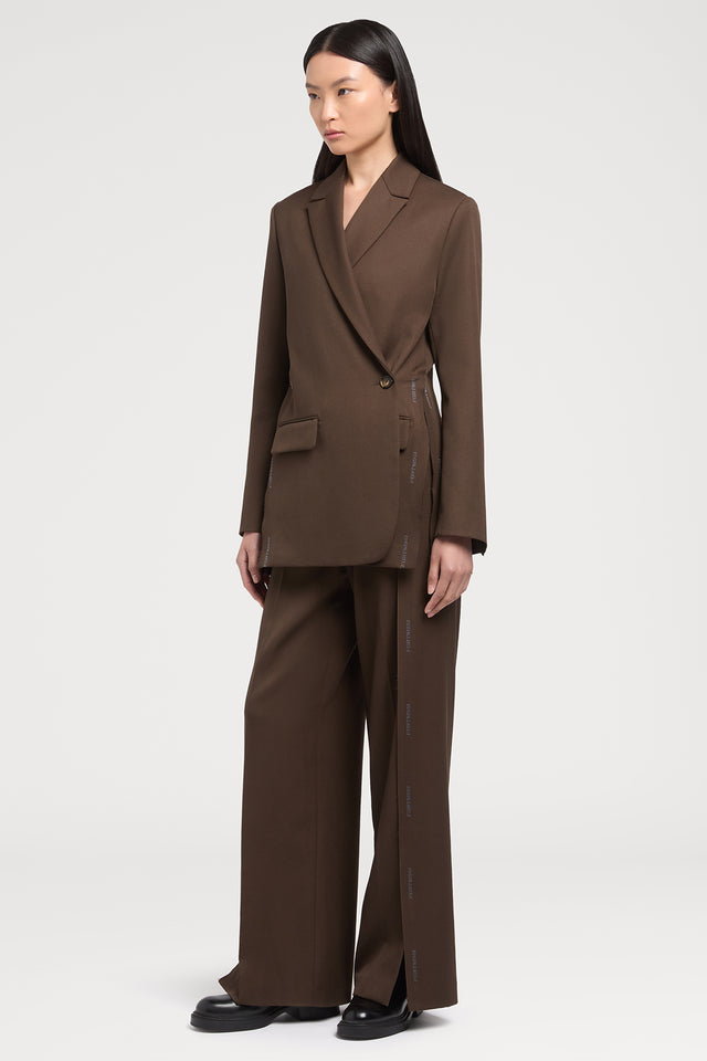 Ports 1961 BROWN WOOL BLAZER 573-BROWN