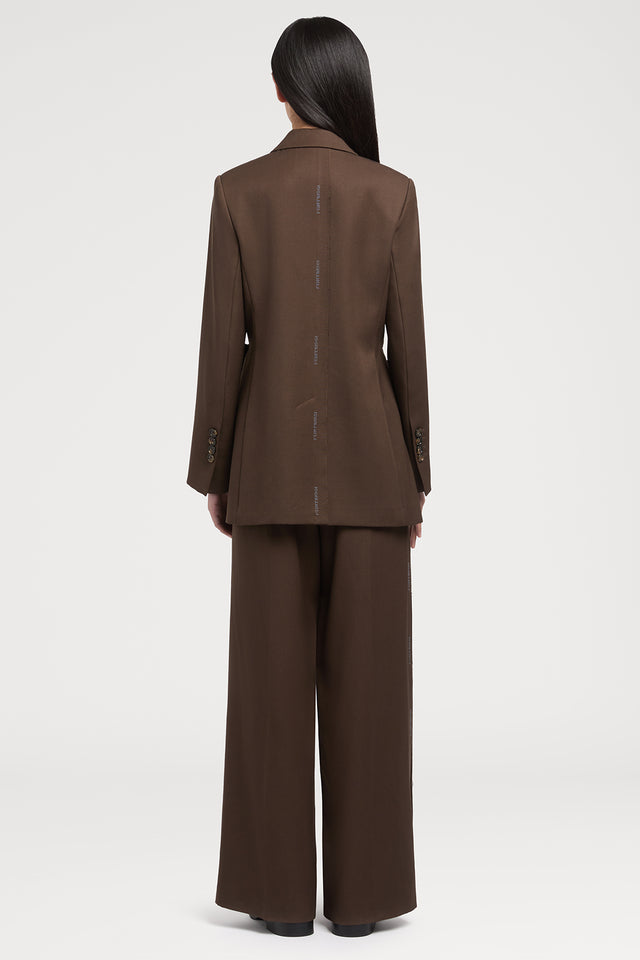 Ports 1961 BROWN WOOL BLAZER 573-BROWN