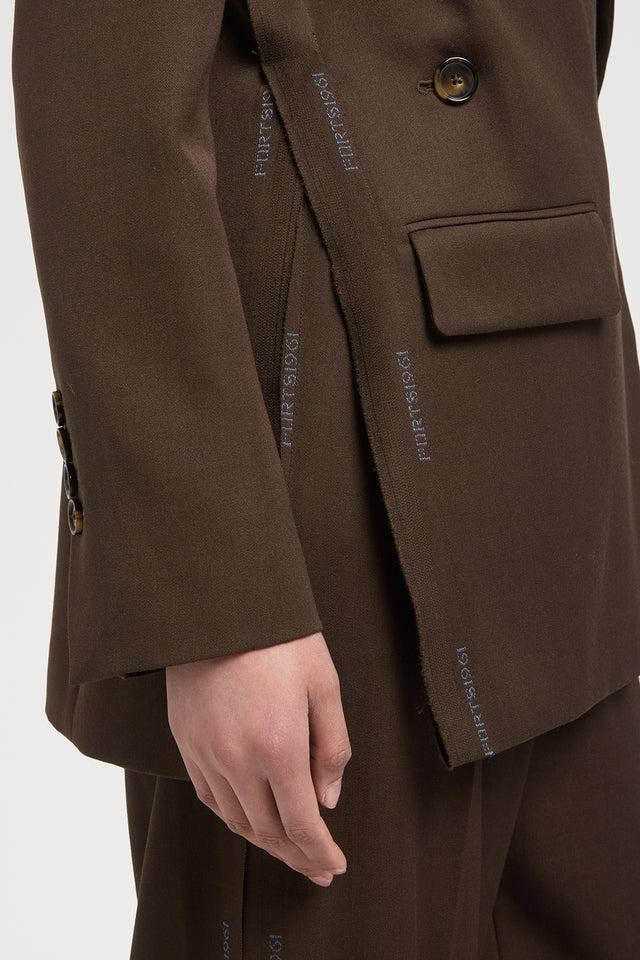 Ports 1961 BROWN WOOL BLAZER 573-BROWN