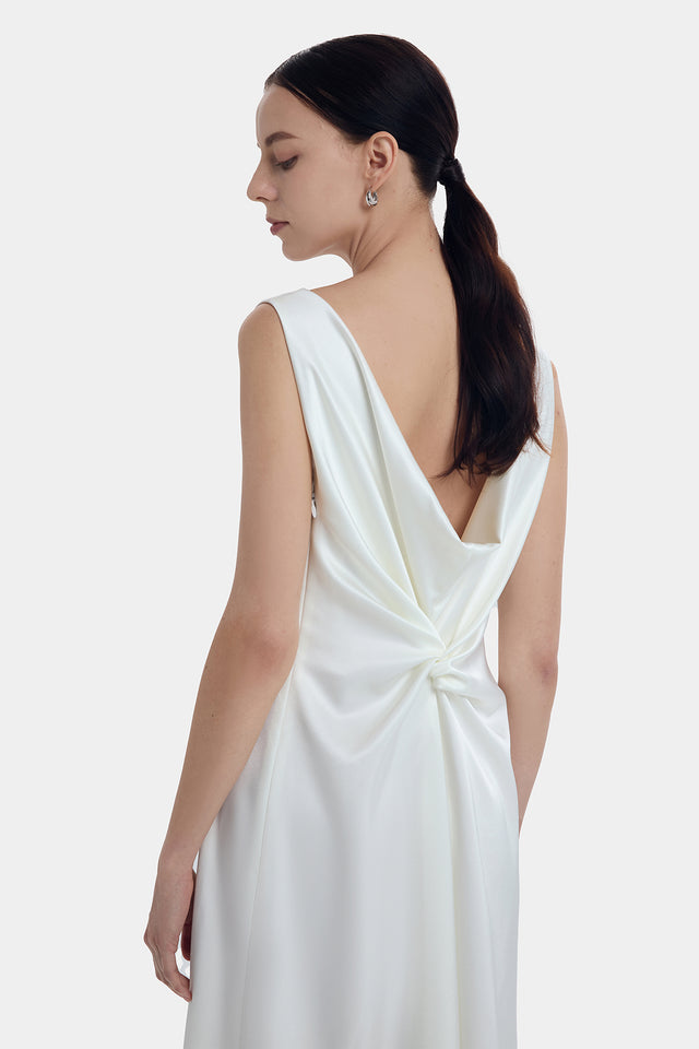 Ports 1961 CHARMING BOW WHITE GOWN CREAM