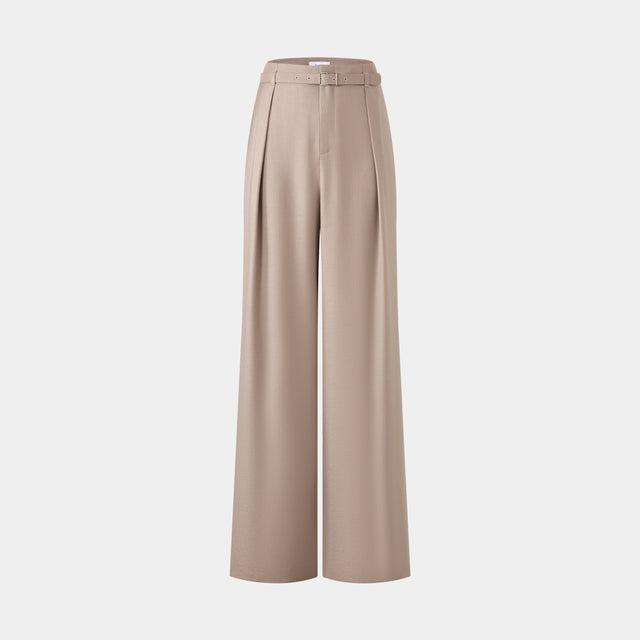 ports 1961 CHILL DAY LOOSE LEG TROUSERS PORTABELLA