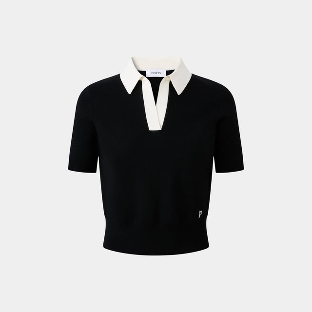 ports 1961 CLASSIC BLACK AND WHITE POLO BLACK ports 1961 CLASSIC BLACK AND WHITE POLO BLACK