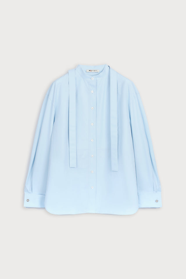ports 1961 CLASSIC TIE SHIRT 819-SKY WAY ports 1961 CLASSIC TIE SHIRT 819-SKY WAY