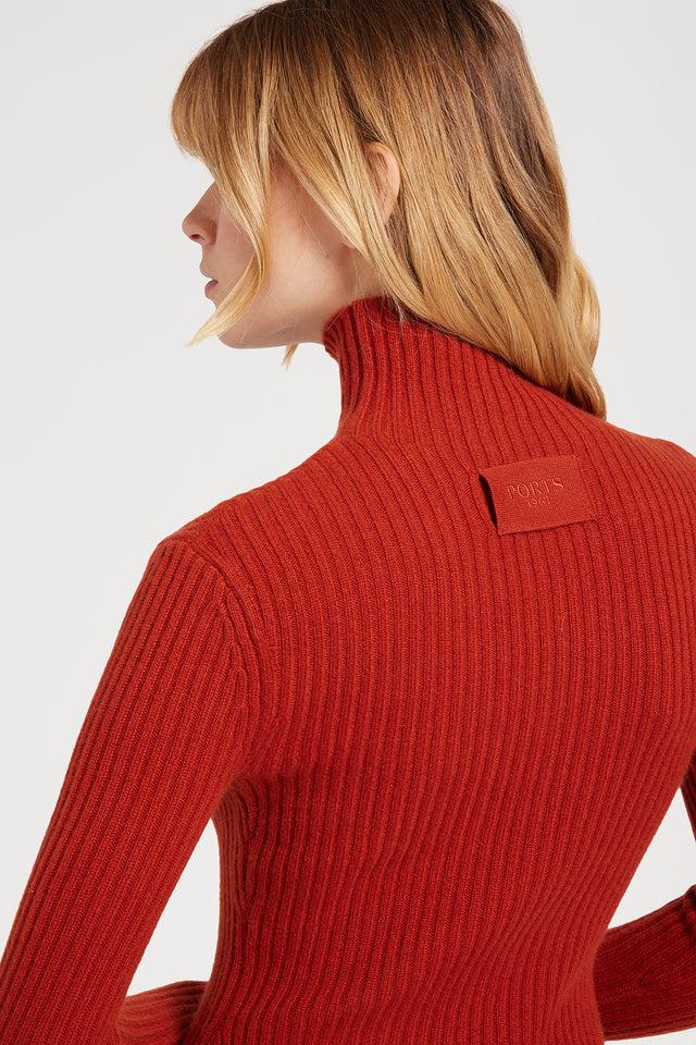 Ports 1961 CLASSIC TURTLENECK SWEATER 429-OCHER