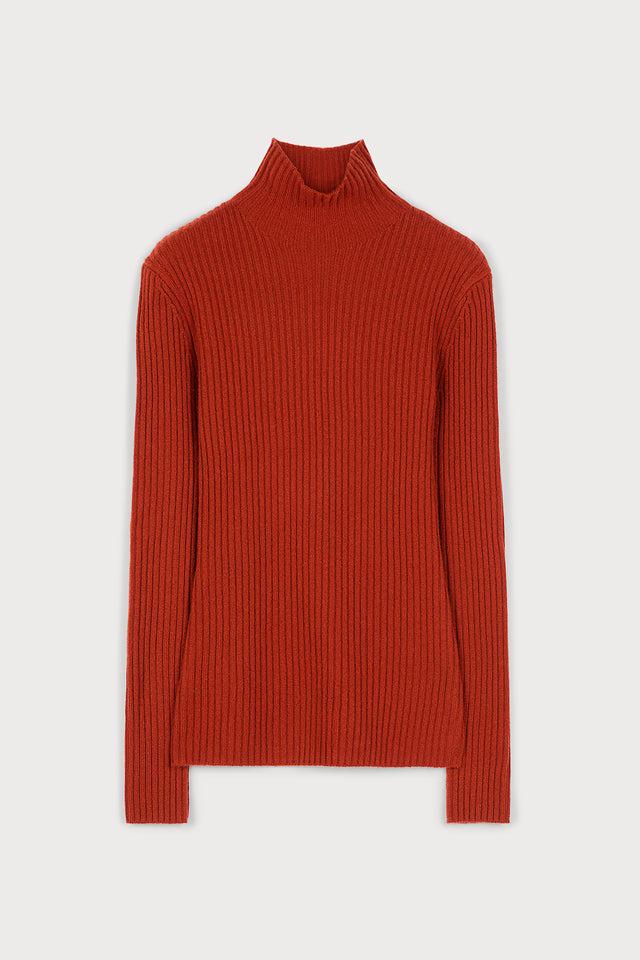 ports 1961 CLASSIC TURTLENECK SWEATER 429-OCHER ports 1961 CLASSIC TURTLENECK SWEATER 429-OCHER