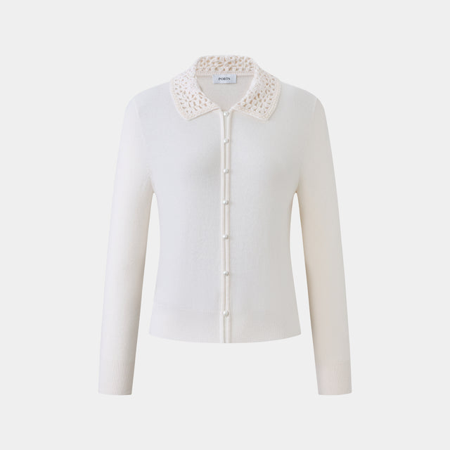 ports 1961 CREAM POLO KNITWEAR CREAM