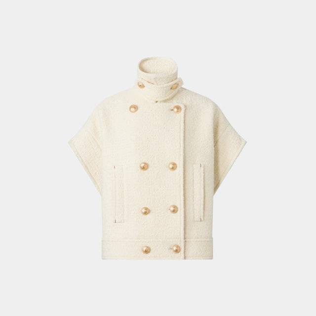 ports 1961 CREAM WOOL-POLYAMIDE JACKET CREAM MIX
