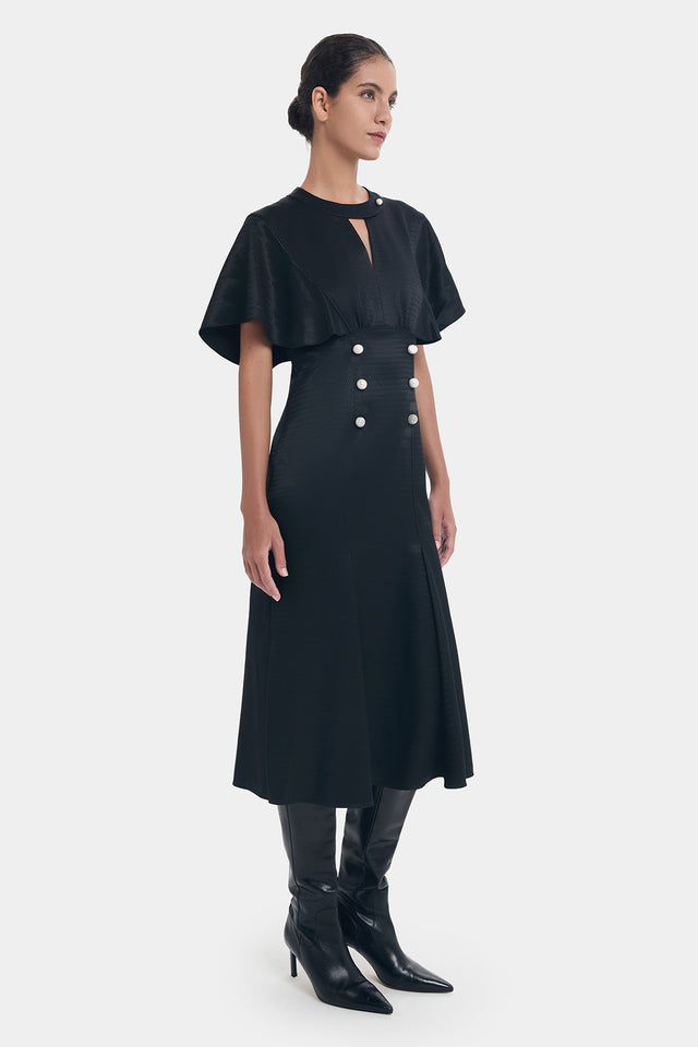 Ports 1961 CUT OUT LITTLE BLACK DRESS BLACK
