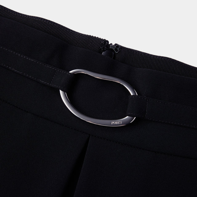 Ports 1961 ELEGANT CINCH SKIRT BLACK
