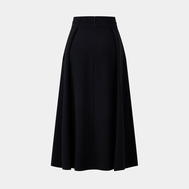 Ports 1961 ELEGANT CINCH SKIRT BLACK