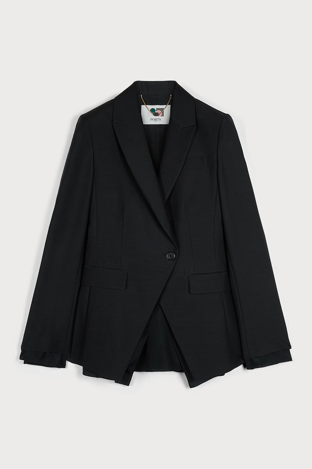 ports 1961 ELEGANT NOIR BLAZER 999-BLACK