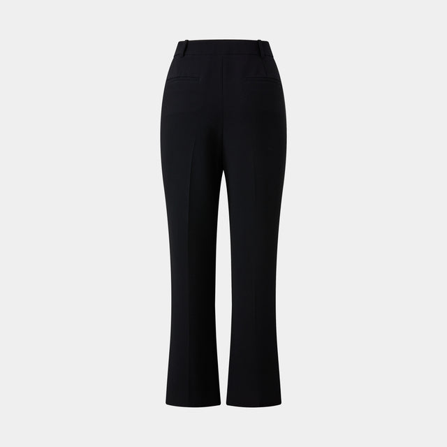 Ports 1961 FITTED BLACK TROUSERS BLACK
