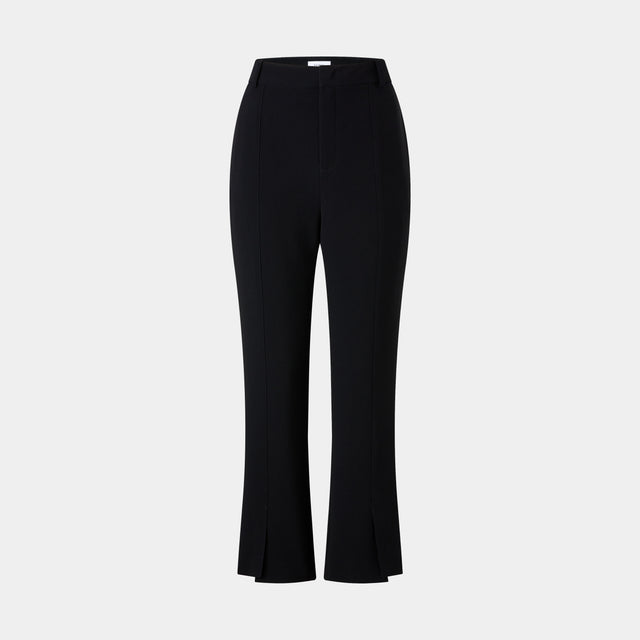 ports 1961 FITTED BLACK TROUSERS BLACK