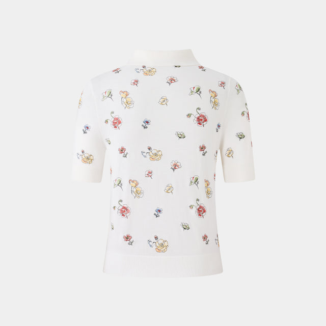 Ports 1961 FLORAL BREEZE POLO CREAM