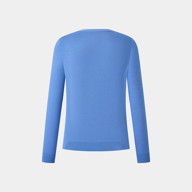 Ports 1961 FLORAL DECOR CARDIGAN PLACID BLUE