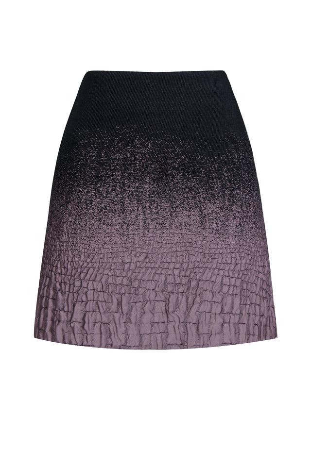 ports 1961 GRADIENT COLOR SKIRT 09h-BLACK + PINK