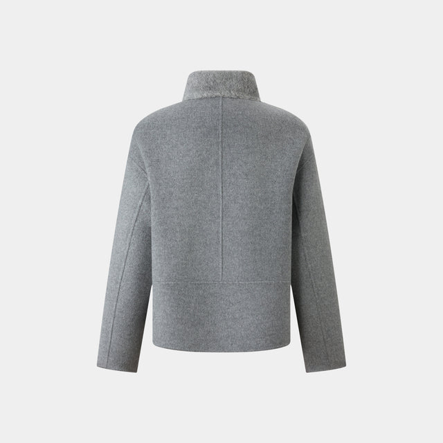 Ports 1961 GREY ASH SHORT COAT QUARRY ASH
