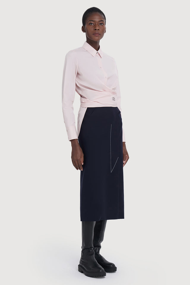 Ports 1961 Iconic PORTS 1961 Wrap Shirt 747-QUARTZ