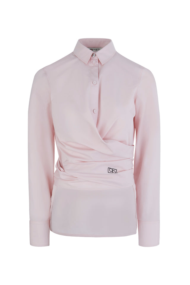 ports 1961 Iconic PORTS 1961 Wrap Shirt 747-QUARTZ