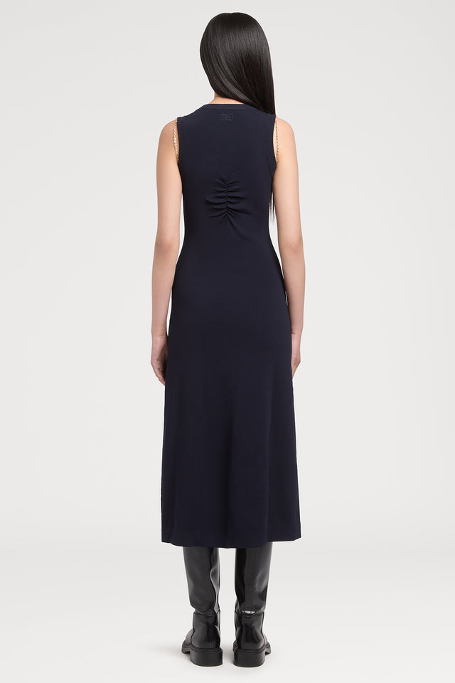 Ports 1961 KNITTED DRESS 899-NAVY