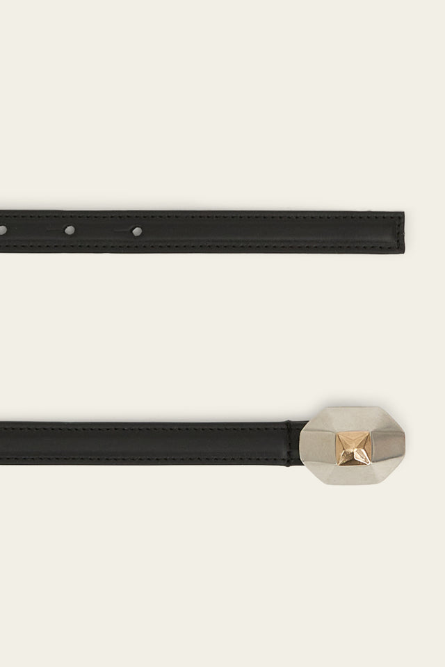 Ports 1961 MAXI METAL STUD BELT BLACK