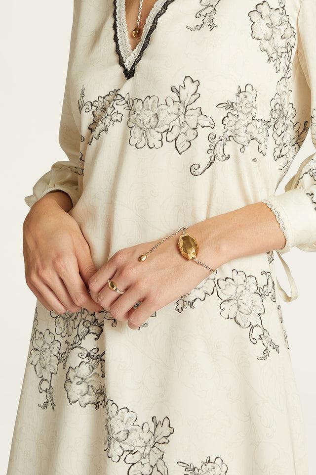 Ports 1961 MAXI PEBBLE RING GOLD & SILVER