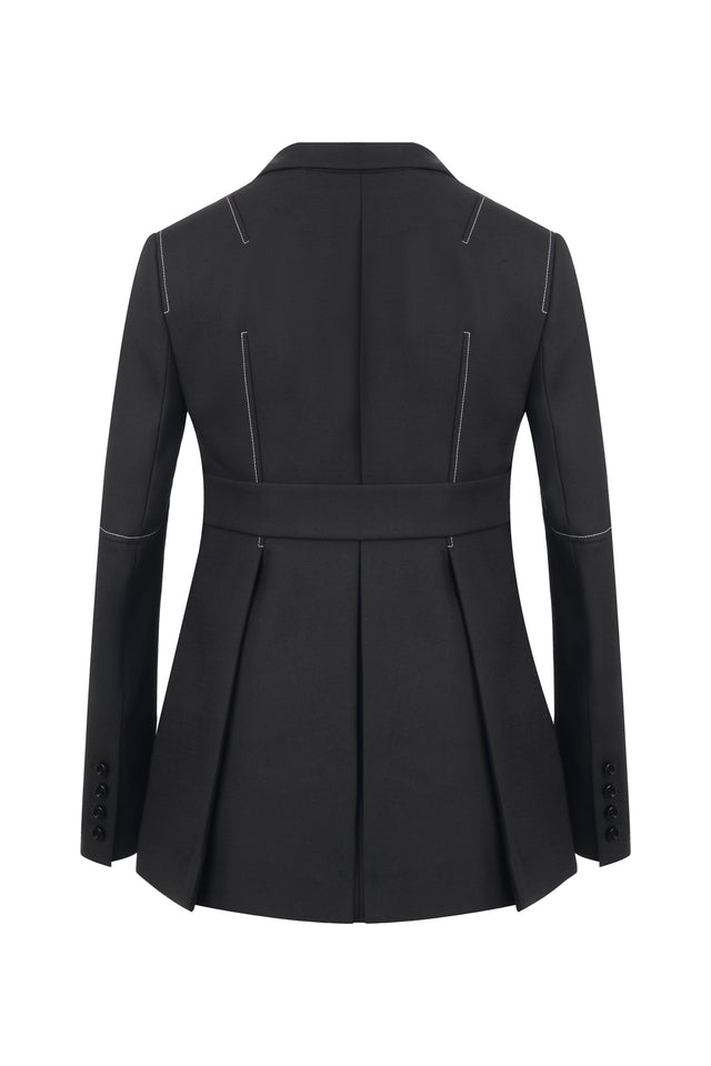 Ports 1961 MINIMALIST CUTS BLAZER BLACK
