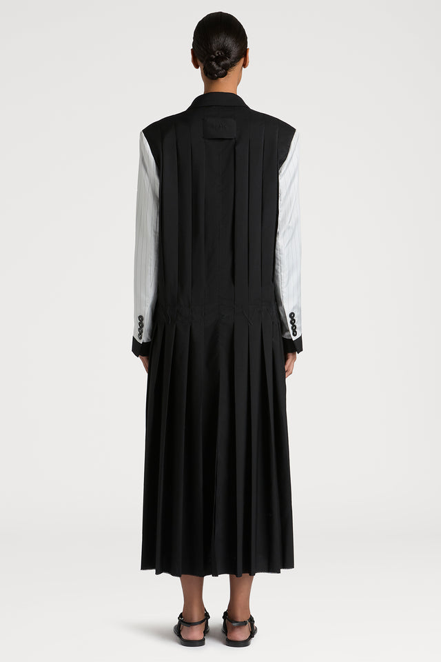 Ports 1961 MONOCHROME CHIC OVERCOAT 999-BLACK