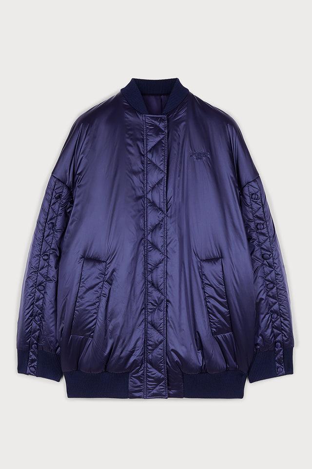 ports 1961 NAVY BLUE BOMBER JACKET 899-NAVY