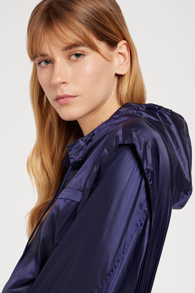 Ports 1961 NAVY WINDBREAKER - LONG CUT 899-NAVY