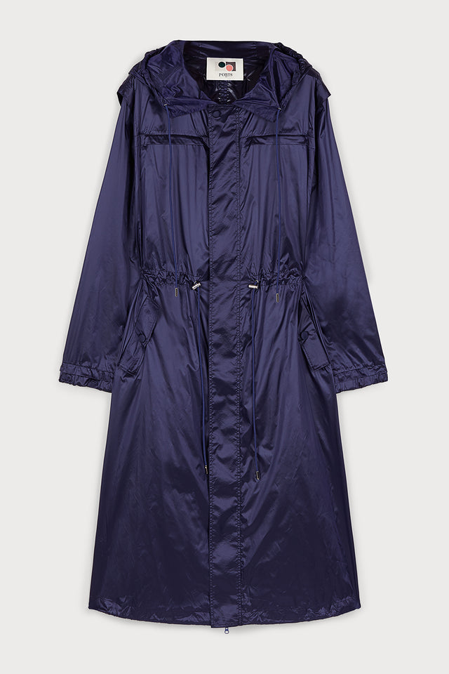 ports 1961 NAVY WINDBREAKER - LONG CUT 899-NAVY