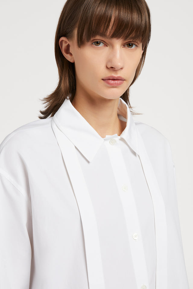 Ports 1961 No. 10 ~ TIE SHIRT 110-OPTIC WHITE