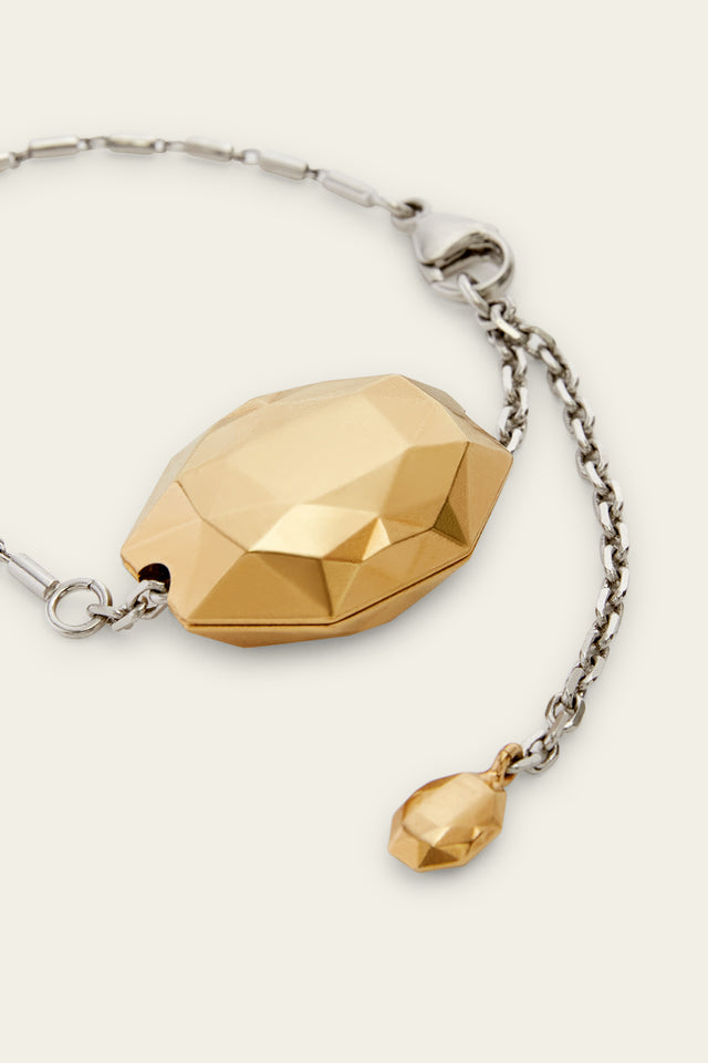 Ports 1961 PEBBLE CHAIN BRACELET GOLD & SILVER