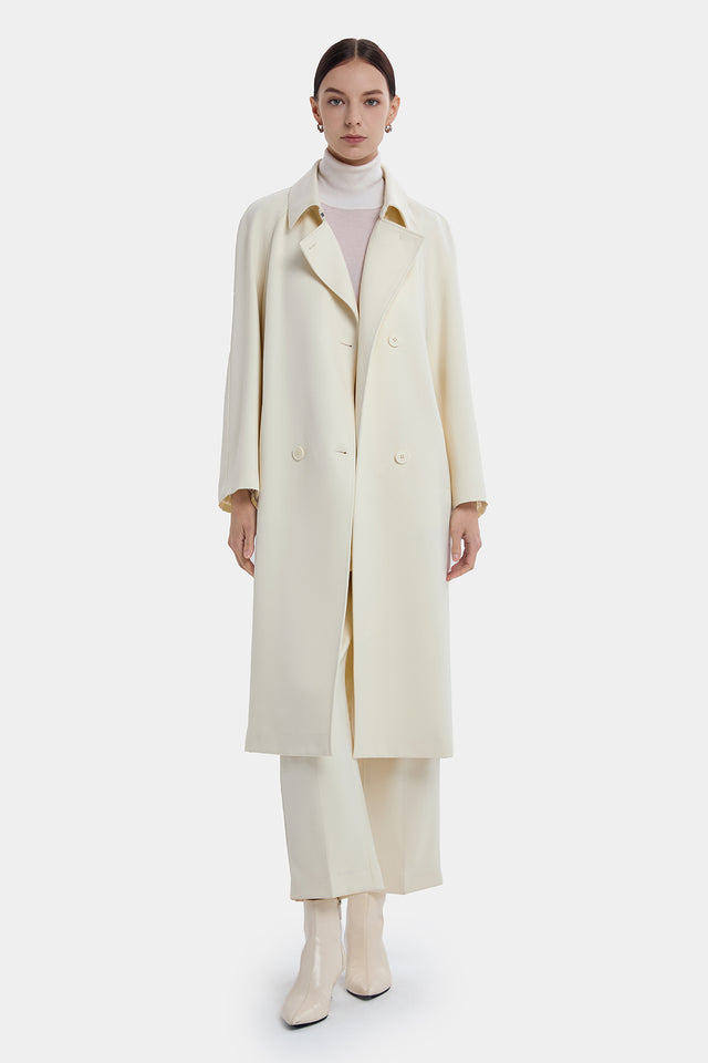 Ports 1961 PRISTINE WHITE TRENCH BLANC DE BLANC