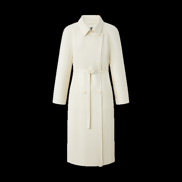 ports 1961 PRISTINE WHITE TRENCH BLANC DE BLANC