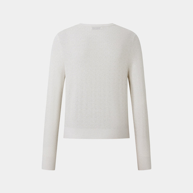 Ports 1961 PURE ESSENCE SWEATER LEMON ICING
